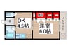 サクラビューハイツ 1DKの間取り