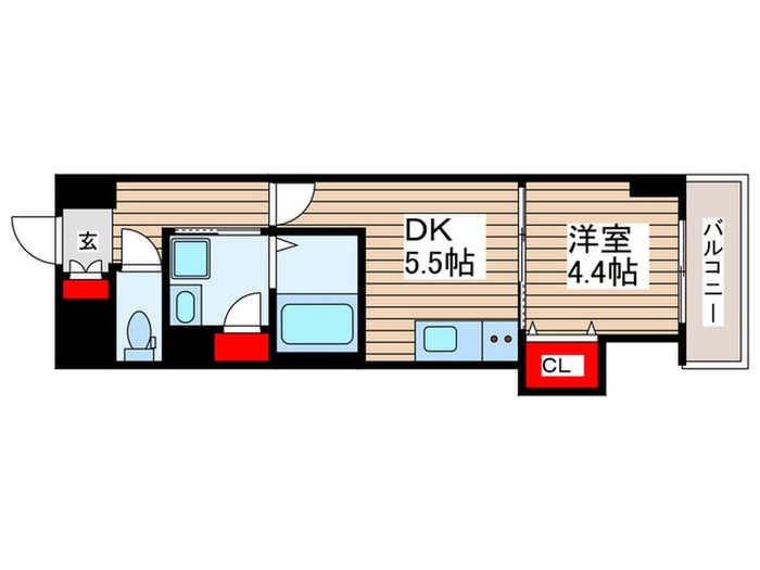 間取り図 ホクレア