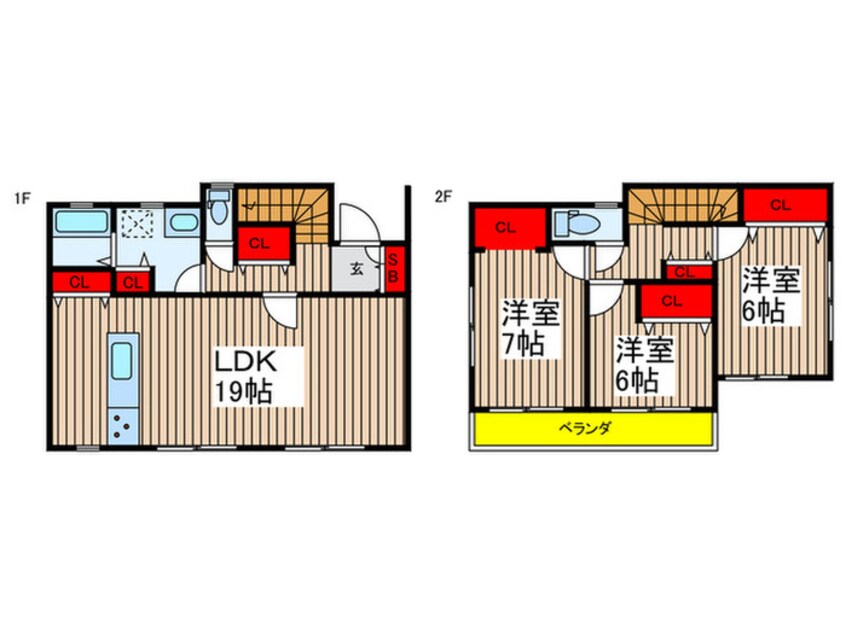 間取図 Kolet志木上宗岡