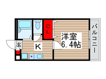 間取図 リリックコ－ト梅田