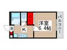 リリックコ－ト梅田 1Kの間取り