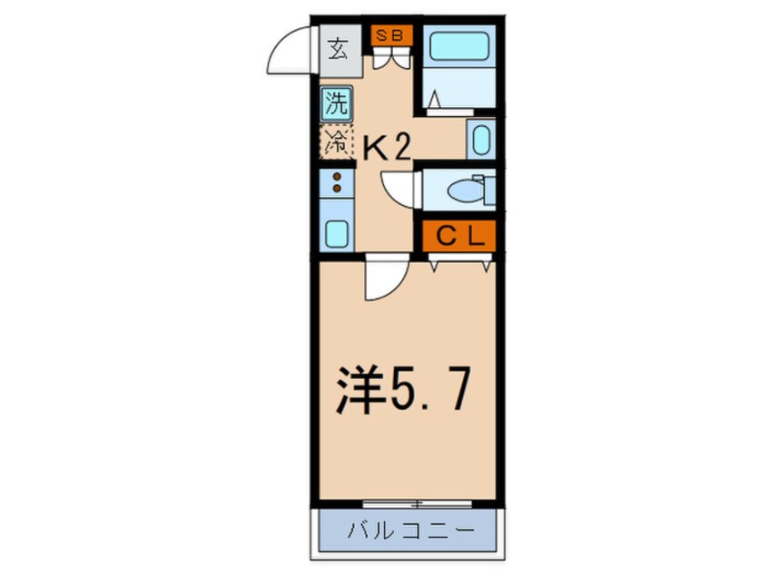 間取図 グリーンハイツ