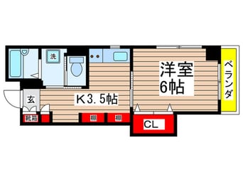 間取図 ＳＨＩＮＷＡ　ＤＥＮＳＥＴＳＵ