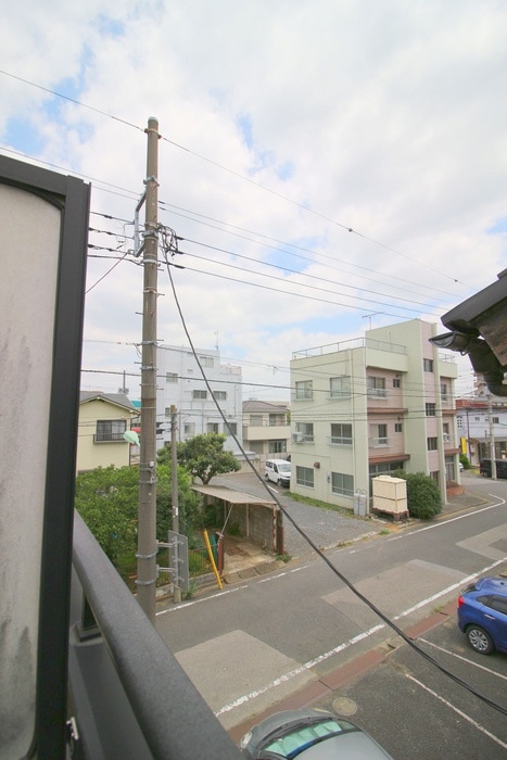 室内からの展望 メ－プルハウス