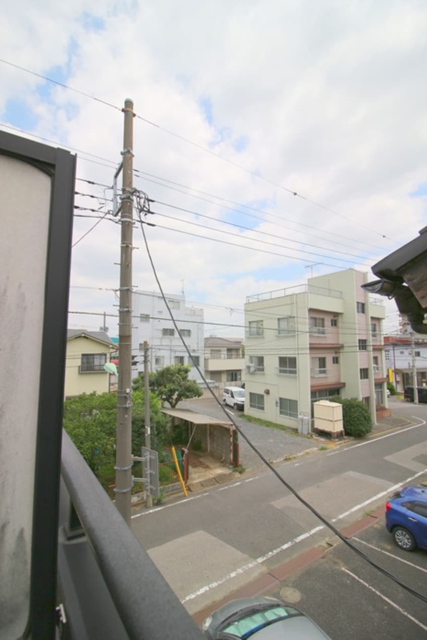 室内からの展望 メ－プルハウス