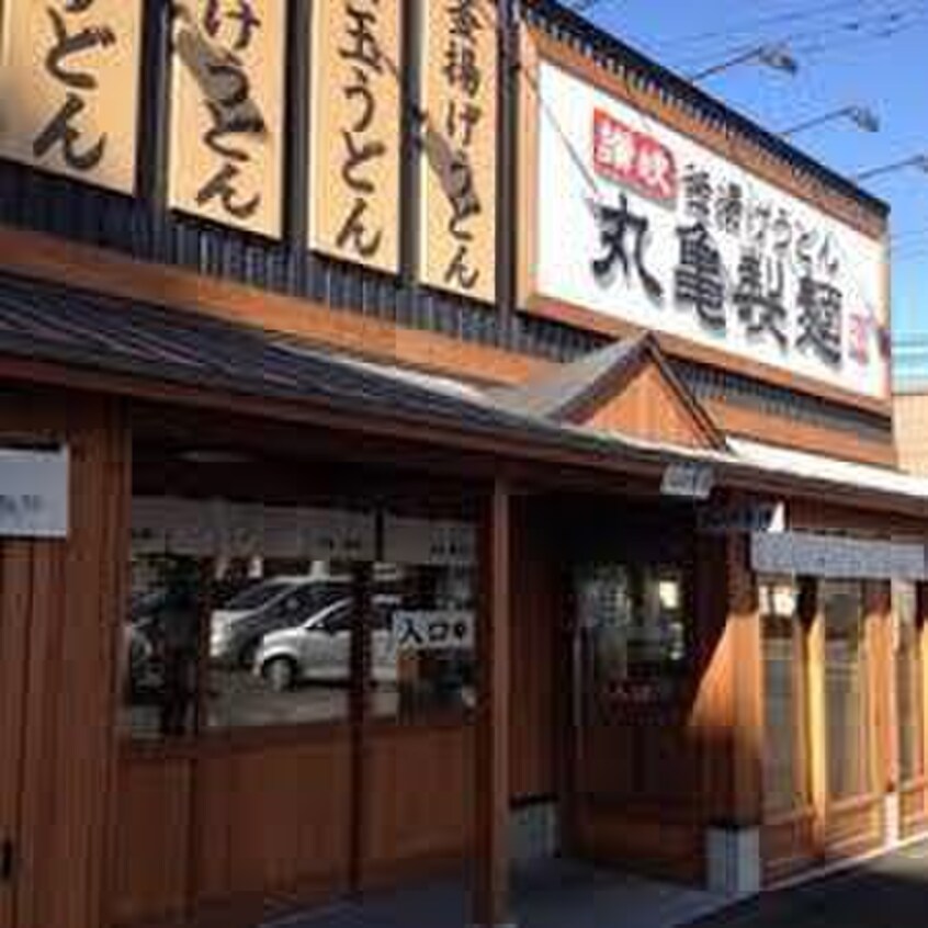 丸亀製麺所沢東店(その他飲食（ファミレスなど）)まで650m パティオＢ