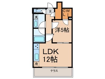 間取図 ｻﾞ･ﾚｼﾞﾃﾞﾝｽ千駄木須藤ガーデン