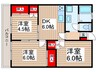 ホルンホームズ 3DKの間取り
