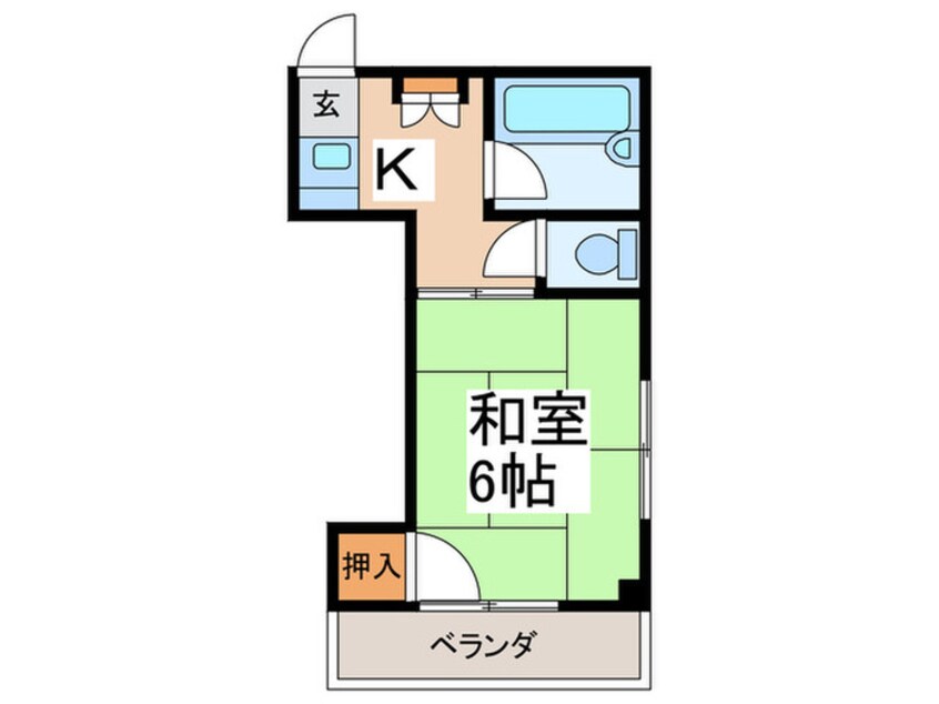 間取図 ハイム岡田