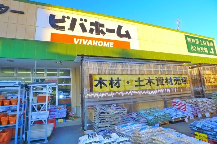 ビバホーム(電気量販店/ホームセンター)まで790m ハイム岡田