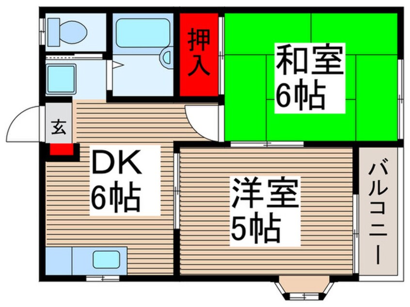 間取図 ウィンディコート