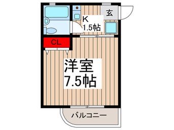 間取図 トポスサンユー