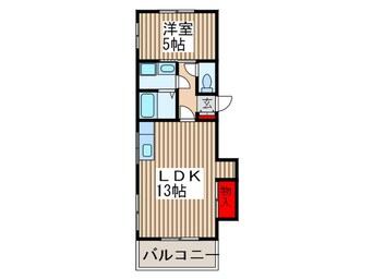 間取図 ガ－デンシティ－渋谷