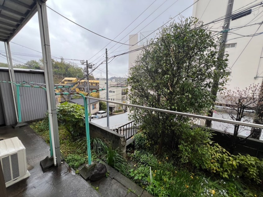 室内からの展望 鶴神ハイツ