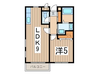 間取図 さちが丘サンヒルズＤ