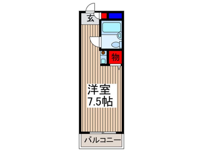 間取図 アーガス　ヒルズ６３