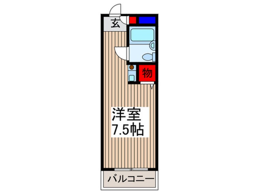 間取図 アーガス　ヒルズ６３