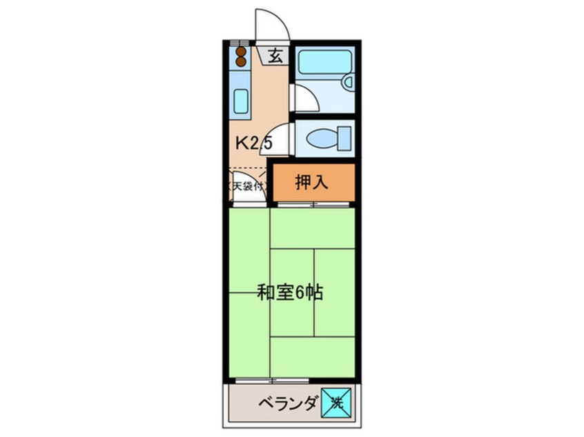 間取図 第一幸銀荘