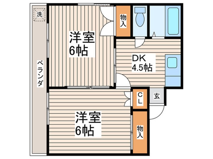 間取り図 メゾンフルール