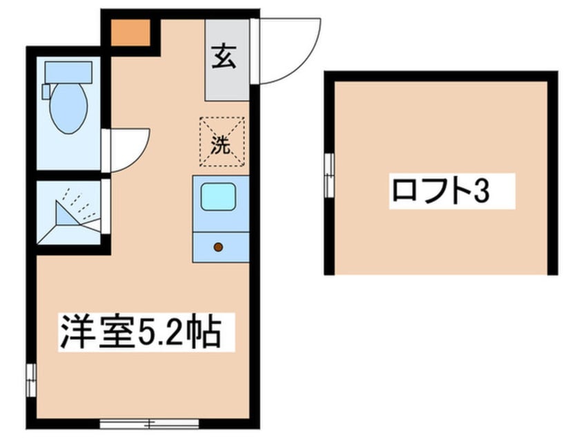 間取図 ハーモニーテラス中十条Ⅳ