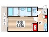 仮）ジーメゾン稲毛天台 1Kの間取り