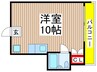 林ビル 1Rの間取り