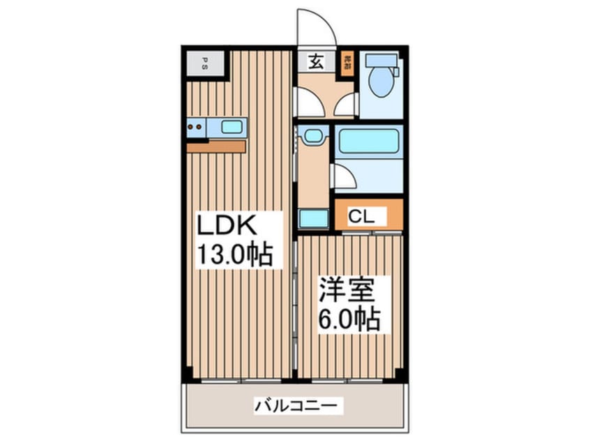 間取図 シャルムＫ
