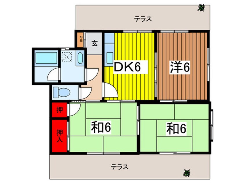 間取図 神田ハイツ