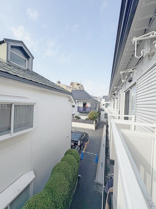 室内からの展望 コーポ・エコー