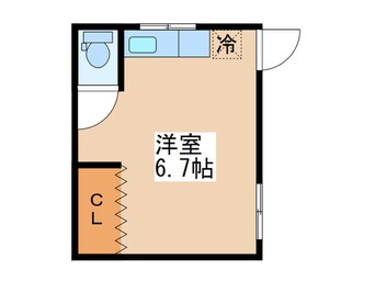 間取図 小笠原アパ－ト壱