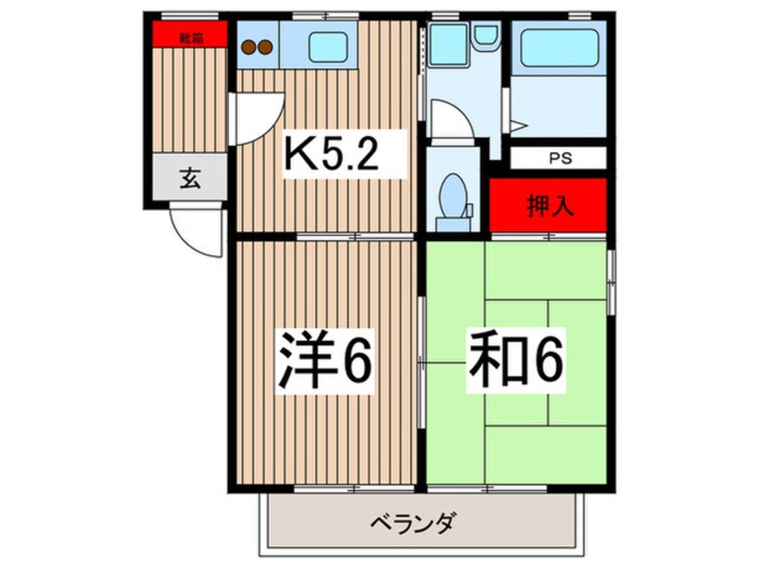 間取図 ＭＡＳＡ美杉