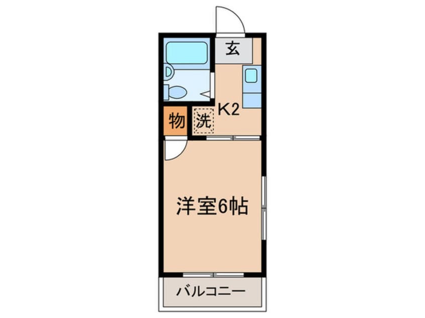 間取図 スカイヒルズⅡ