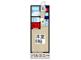 間取図 ＣＬＩＯＣＯＵＲＴ２１