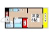 千鶴マンション 1Rの間取り