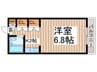 コ－ポアルカディア２ 1Rの間取り