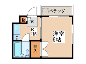 間取図 第二サニーハウス