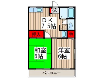 間取図 エルデハイム