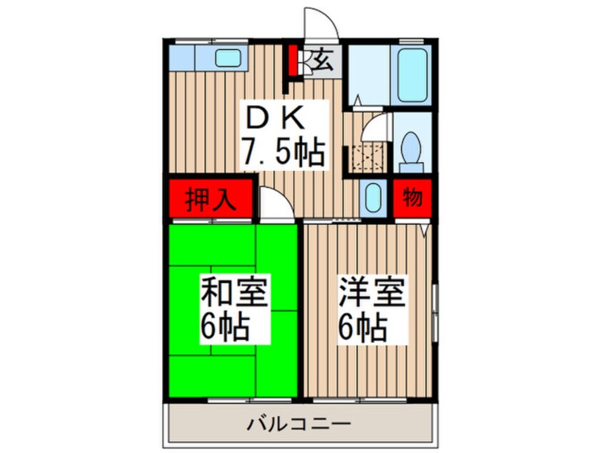 間取図 エルデハイム