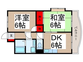 間取図 ウィンパレス狭山