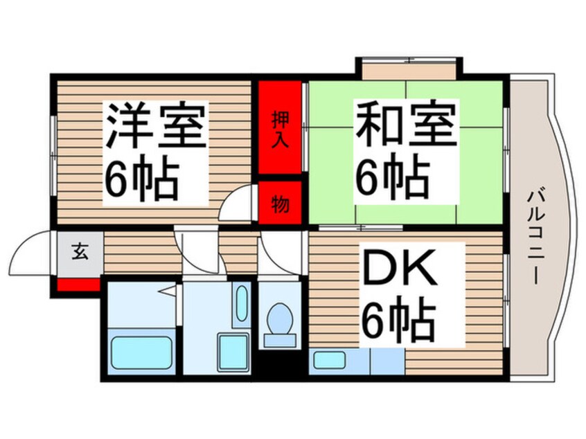 間取図 ウィンパレス狭山