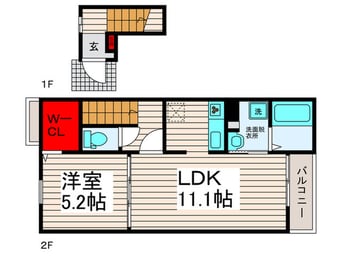 間取図 ラフレシール
