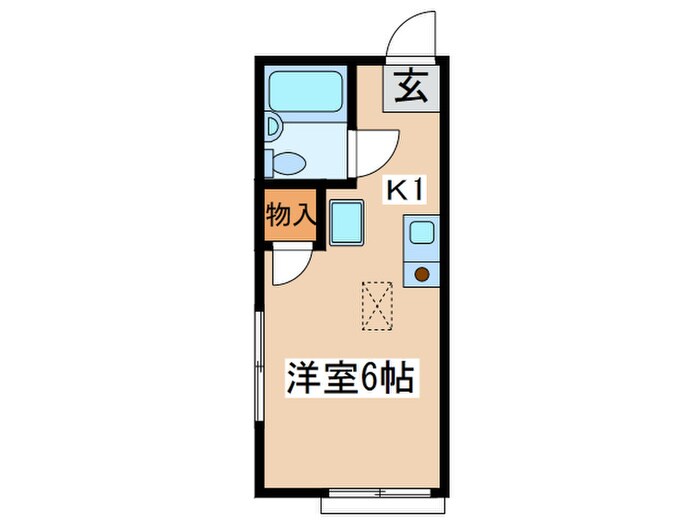 間取り図 グリ―ン  エ―ジ