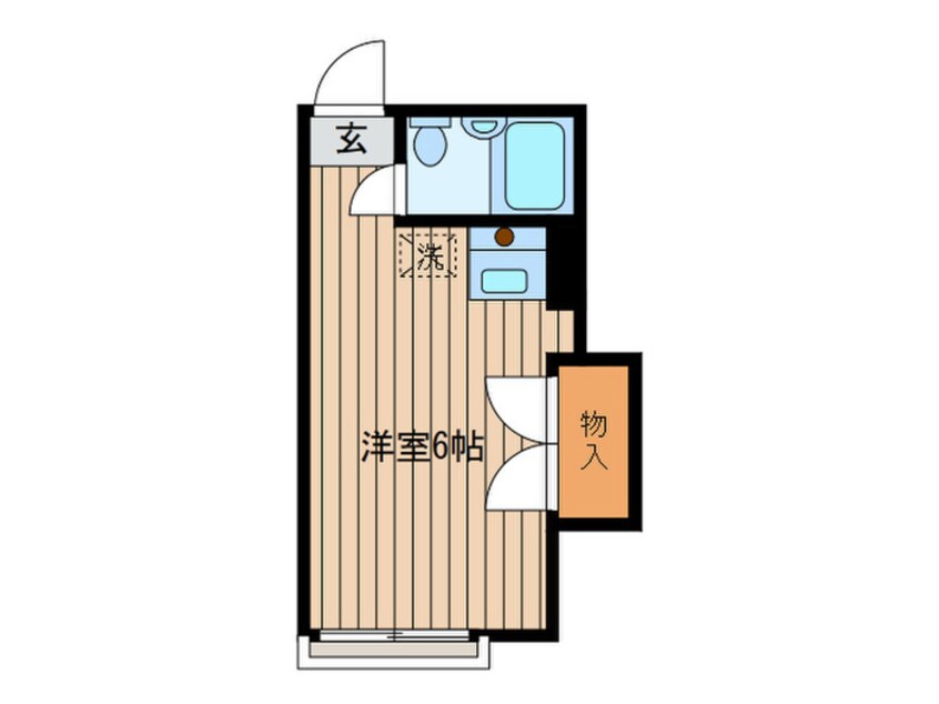 間取図 グリ―ン  エ―ジ