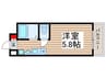 テラスレジデンス津田沼 1Rの間取り