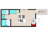 レゾナンス西新井 1Rの間取り