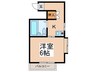 ユングハイム大和町 1Kの間取り