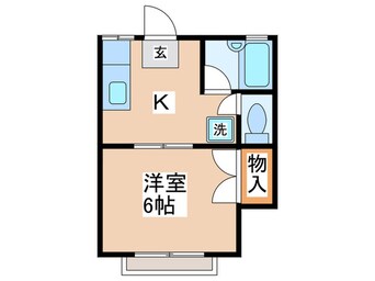 間取図 シティハイムNAKADA