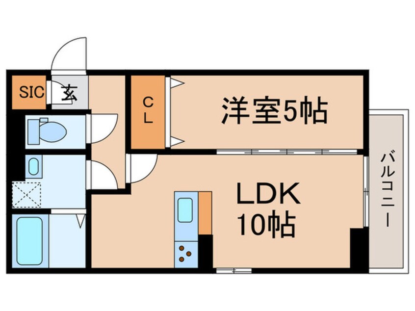 間取図 ラリュール中村南