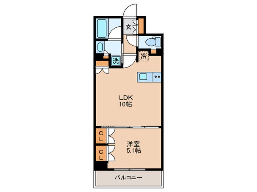 間取図 スタイリオ池上WeLL