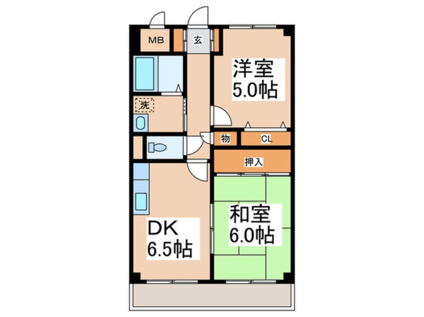 間取図 ア－バンクレ－ルソシア